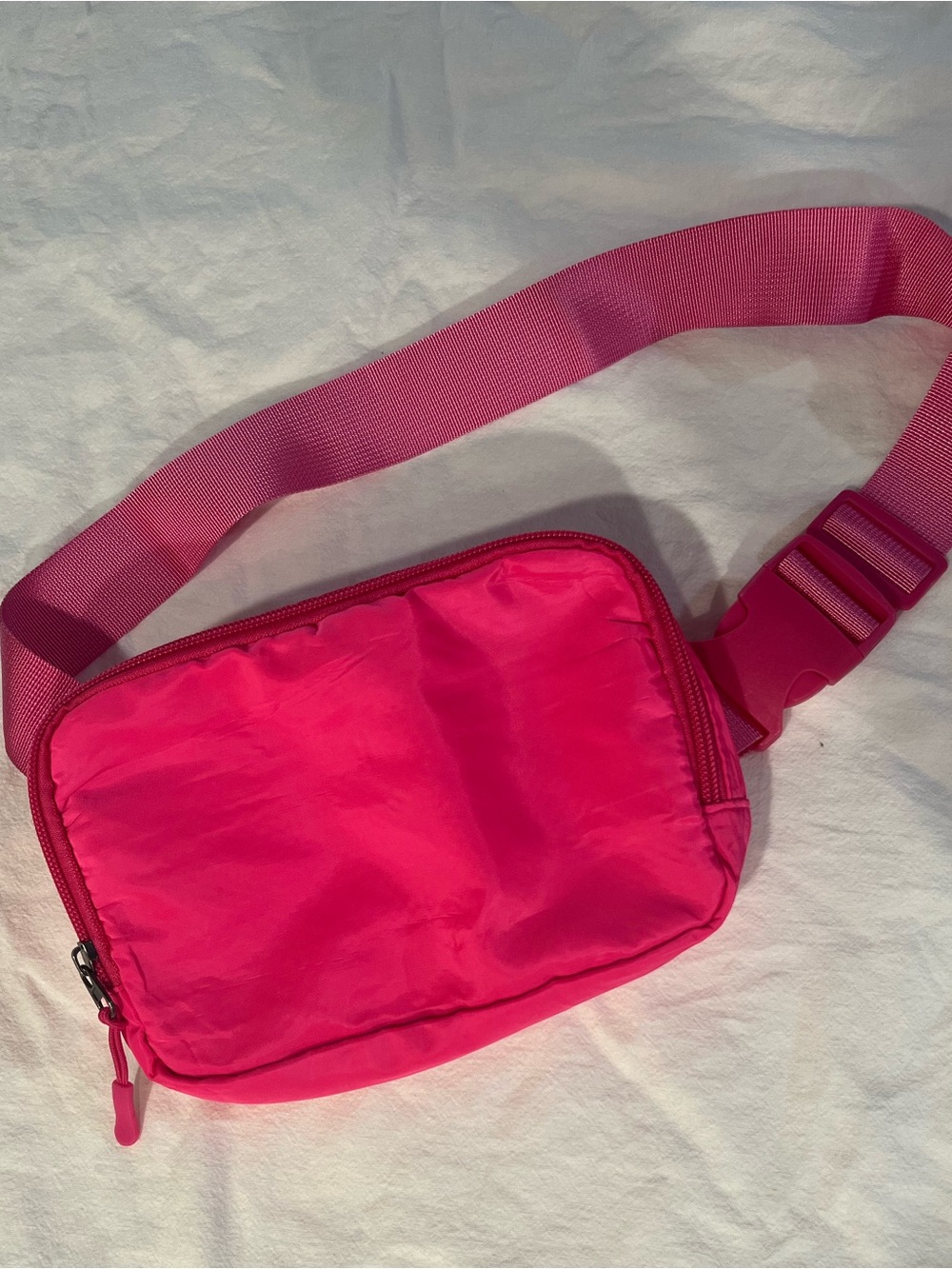 Hot Pink Crossbody Belt Bag
